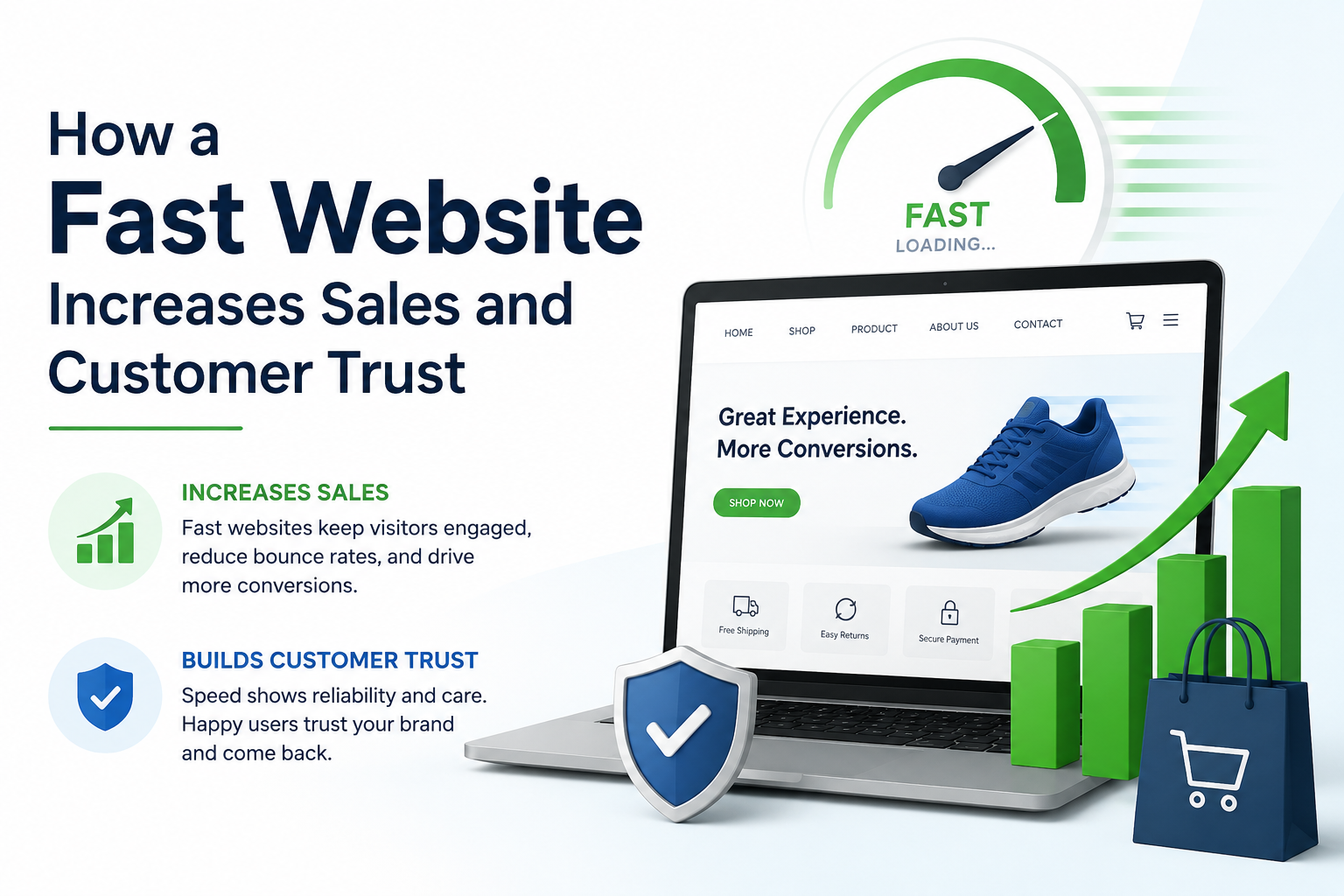 Speed Matters: How a Fast Website Increases Sales and Customer Trust